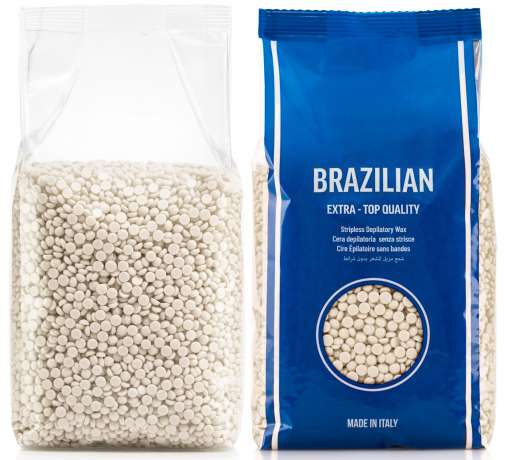 Brazilian Hot Wax Drops - 1000 ml BAG WHITE ()