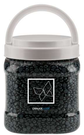 Black - 1000 ml TRADITIONAL WAX IN DROPS IN JAR BLACK (CC10GB05)