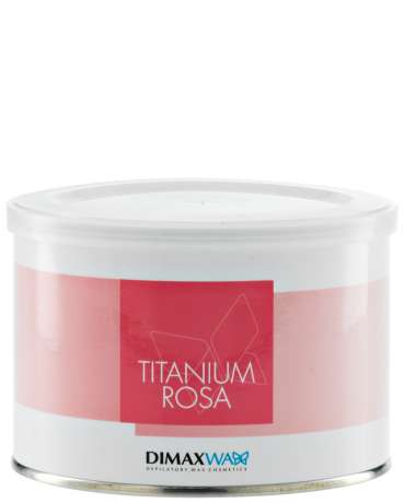 Pelable Wax tin and tubes - EXTRA 400 ml TIN TITANIUM PINK (FWE04B02)