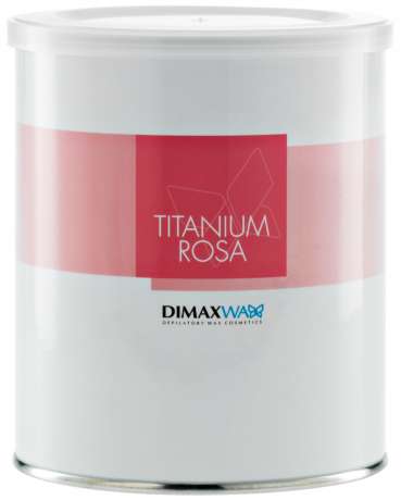 Pelable Wax tin and tubes - EXTRA 800 mL TIN TITANIUM PINK (FWE08B02)