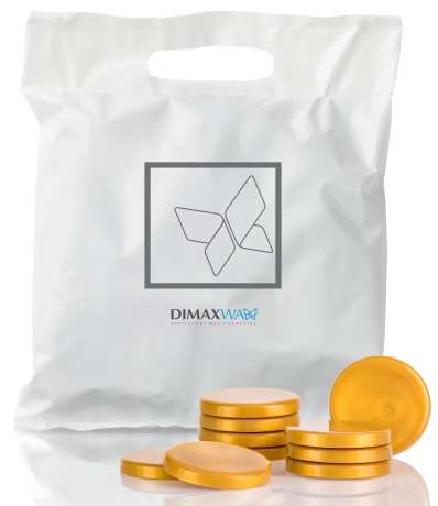 Pelable Wax tin and tubes - EXTRA 1000 ml BAG GOLDEN SAND (FWE10DBU12)