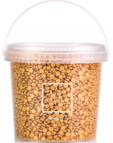 Pelable Wax drops - EXTRA 1000 ml TIN GOLDEN SAND (FWE100GB12)