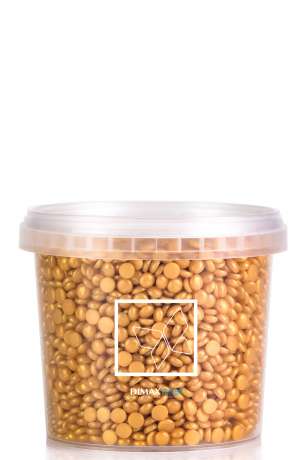 Pelable Wax drops - EXTRA 500 ml TIN GOLDEN SAND (FWE50GB12)