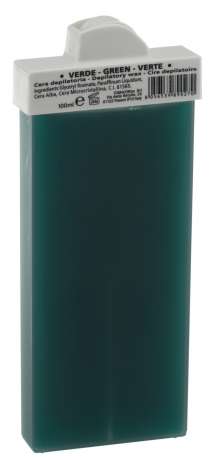 Liposoluble Waxes in Refills - 100 ml SMALL ROLL  GREEN (RP10002)