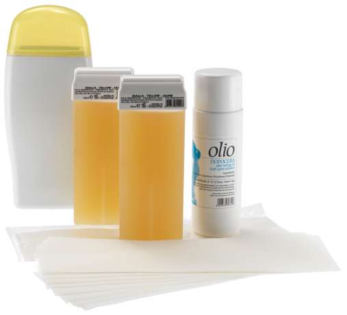 Kit depilazione con fornello scaldaricariche mod. mono lineare